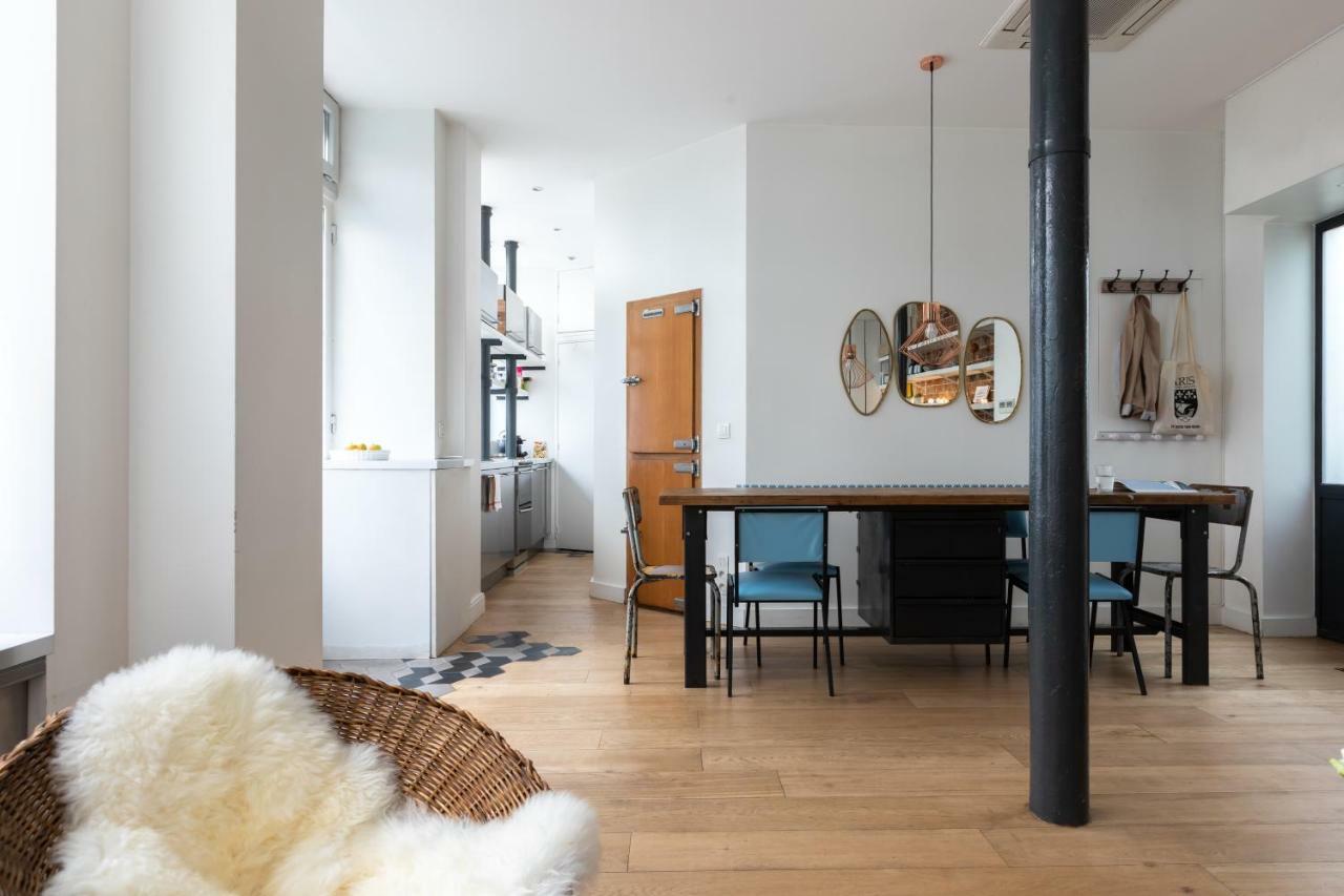 Apartamento Fabulous Design Loft - High Marais/République París Exterior foto